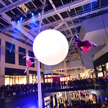 Aerial Sphere Show