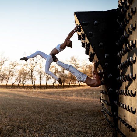 Danseurs acrobatiques verticaux États-Unis