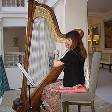 Harpist Spain