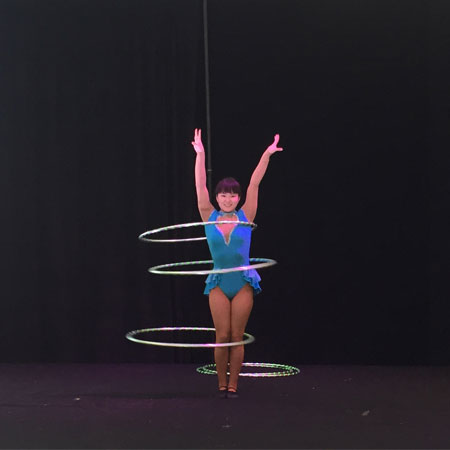 Mongolische Hula-Hooper