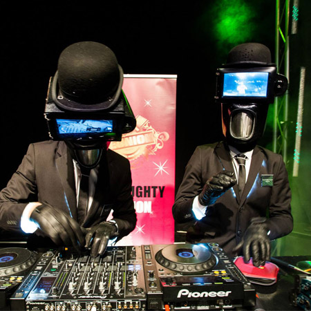 Sanfte DJ-Roboter