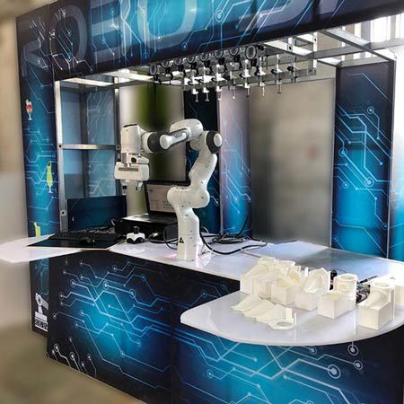 Mobile Roboter Bar