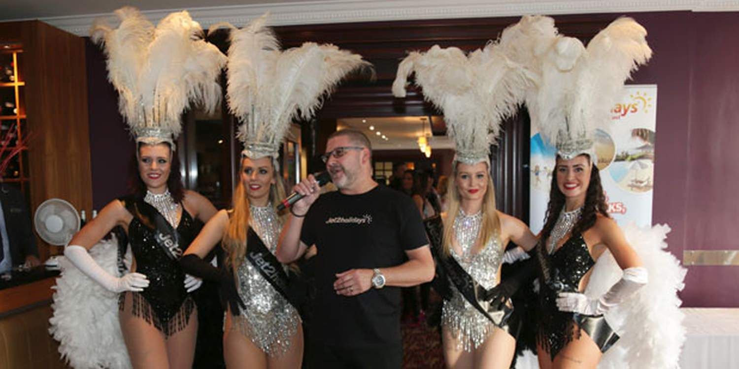 Showgirls Bring The Heat To Antrim Event