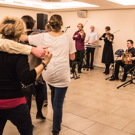 Groupe de Ceilidh en direct à Londres