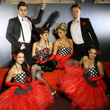 Troupe de danse de cabaret