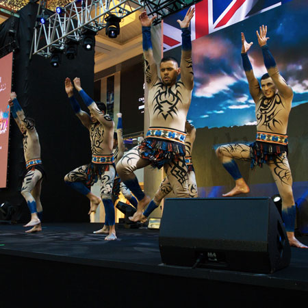 Modern Haka Performers