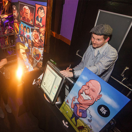 Fein-Kunst Digital Karikaturist