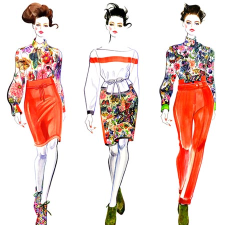 Book Los Angeles Fashion Illustrator | Scarlett Entertainment