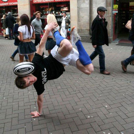 Rugby Ball Freestyle Juggler