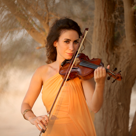 LED & Acoustic Violinist Dubai