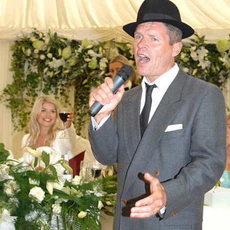 Phil as Frank Sinatra