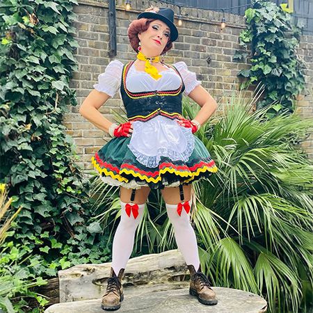 German Themed Cabaret Host 