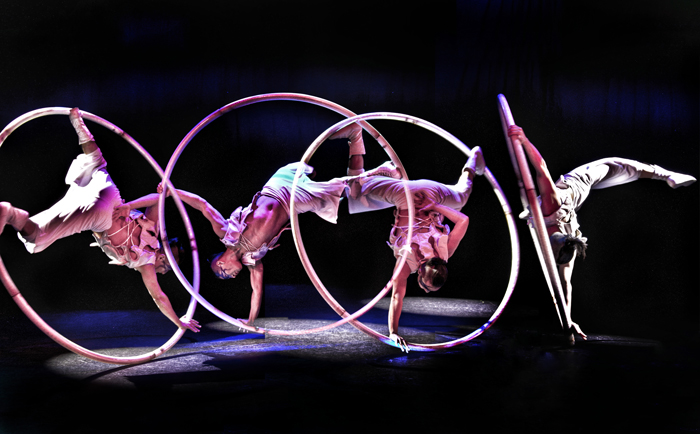 Male Cyr Wheel Act Mexico - Book Circus Entertainment | Central America