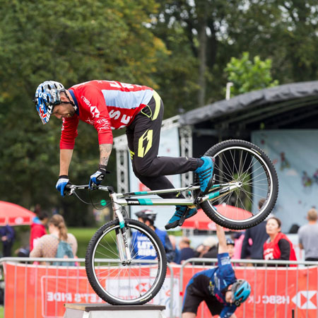 Mountain Bike Stunt Artists