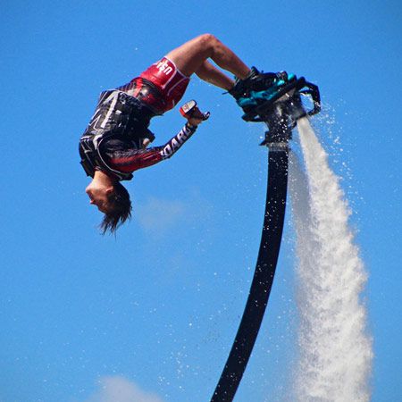 Female Flyboarder Florida