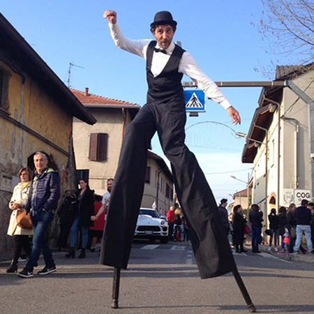 Trampoliere interattivo