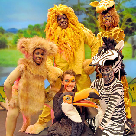 African Animal Family Show