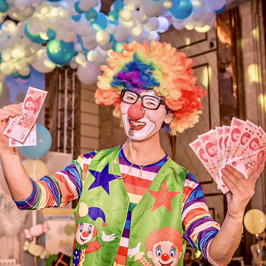 Bubble Clown Entertainer China