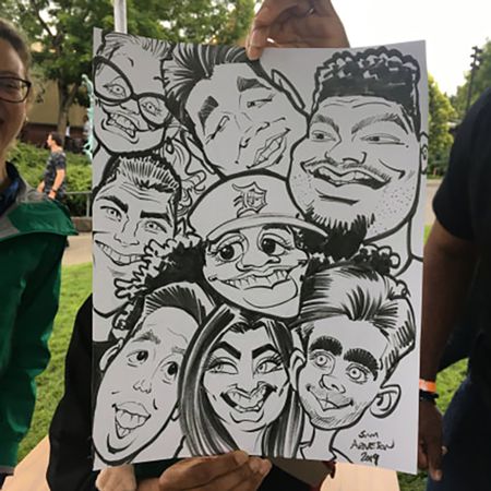 Caricaturist Portland