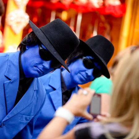 Walk Around Living Dolls