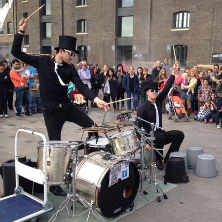 Street Drummers