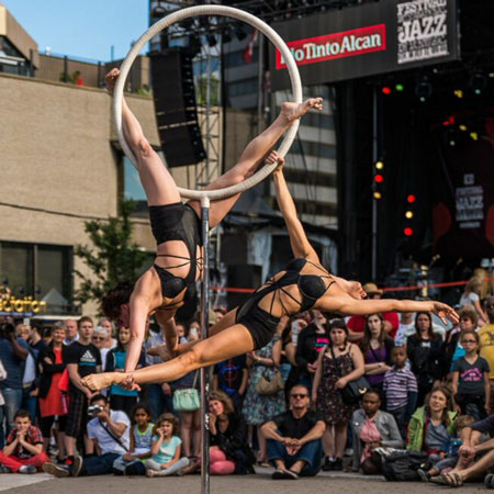 Aerial Duo & Freestanding Hoop