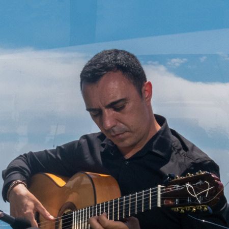 Guitariste de flamenco à Barcelone