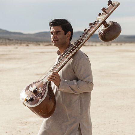 Joueur de sitar contemporain LA