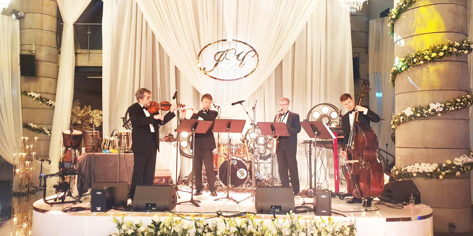 Orchestra Entertain Event Guests at Exclusive Wedding in Germany