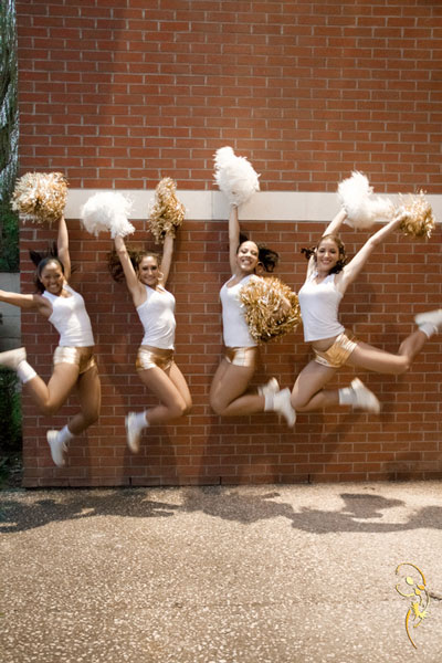 Pom poms and glitter: male cheerleaders shake up conventions in France