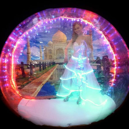 Bollywood Bubble Musician