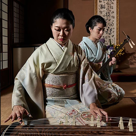 Japanese Koto Players