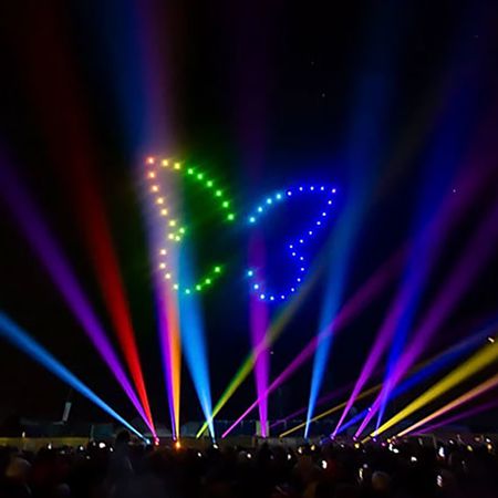 Drone Spectacles Lumineux Allemagne