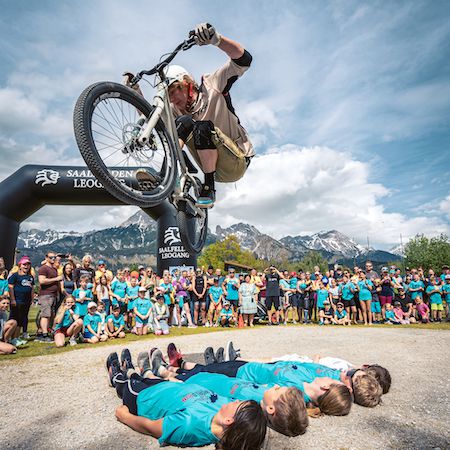 Mountain Bike Stunt Rider