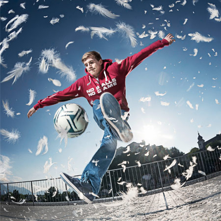 Football Freestyler Vienna