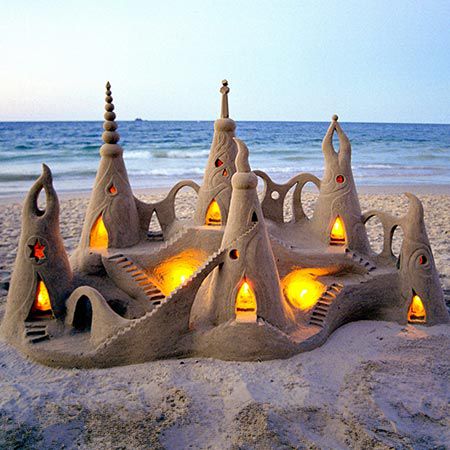 Sculpture de sable Australie