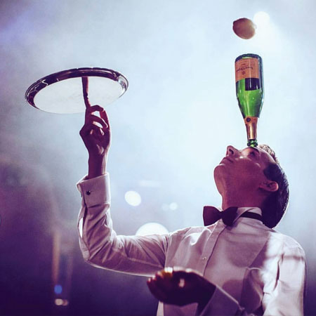 Champagne Juggler