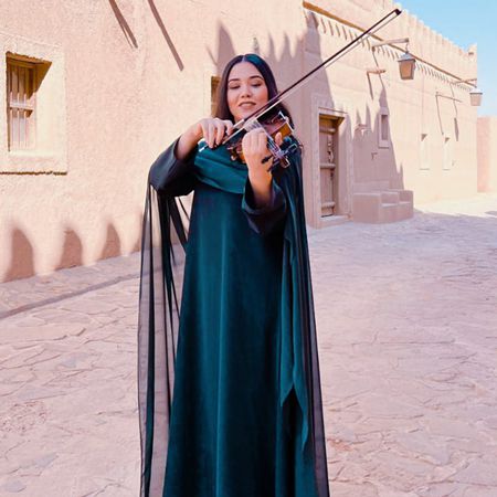 Geigenspieler Riyadh