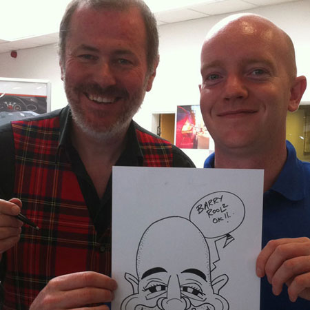 Traditional Caricaturist Neil