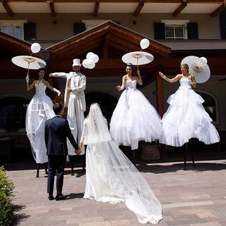 Stilt Dancers Milan