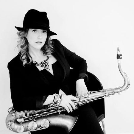 Saxophonist Anna