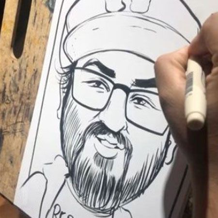 Karikaturist Saudi-Arabien