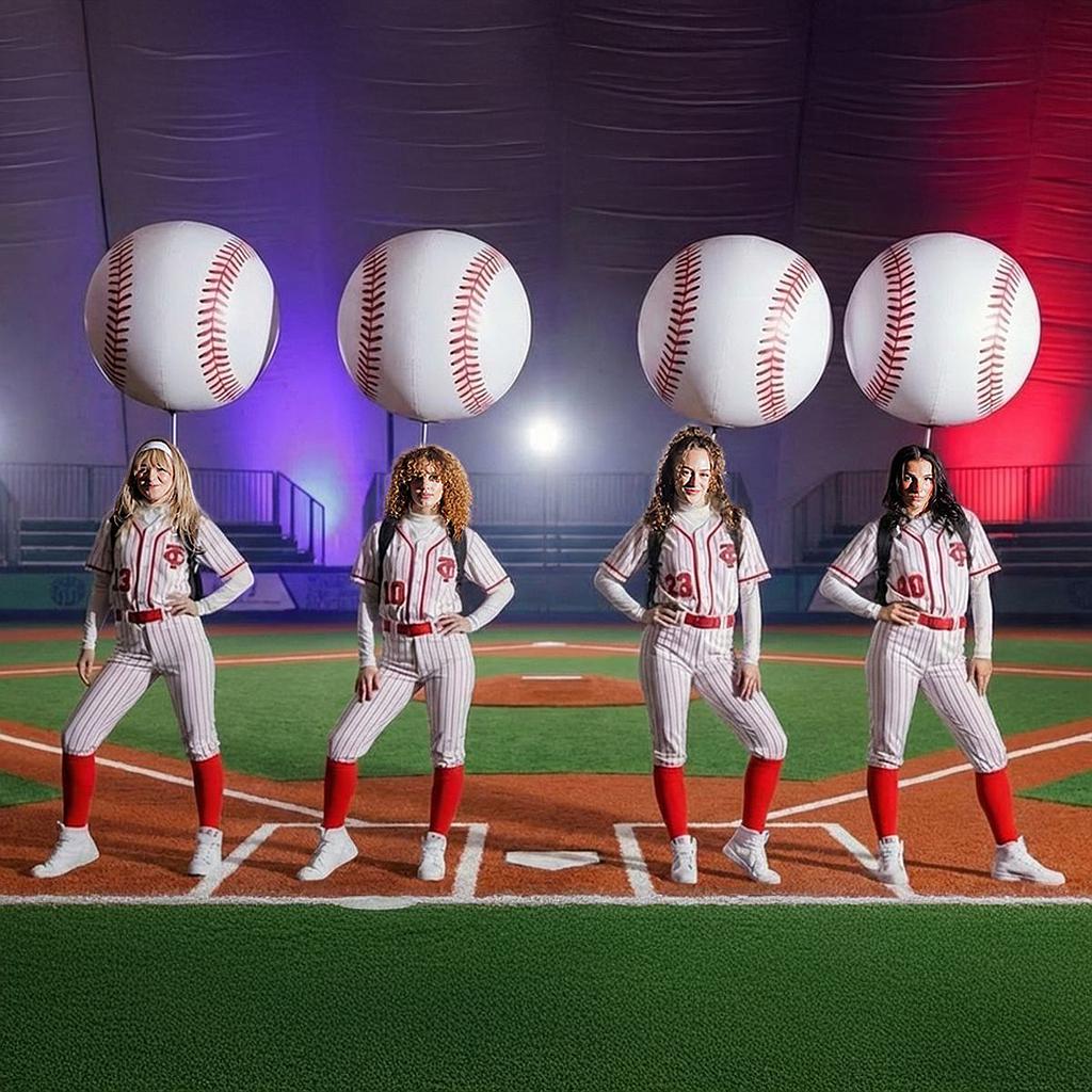 Roaming Baseball Characters