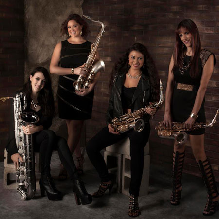 All-Female Saxophone Quartet