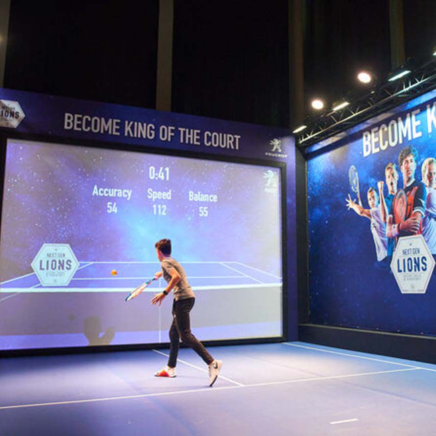 Interactive Sports Wall Vegas