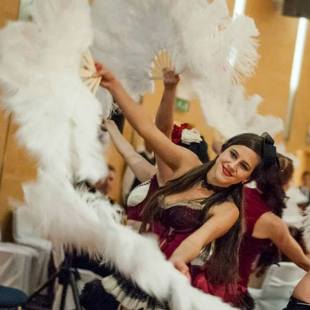 Groupe de danse variée