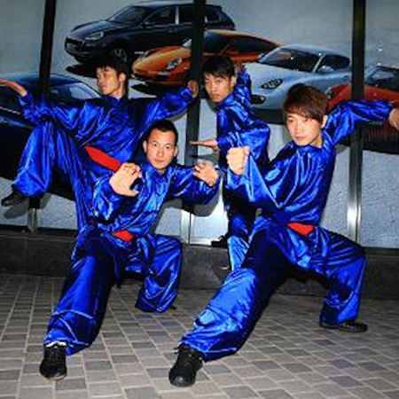 Gruppo di Kung Fu cinese Shanghai
