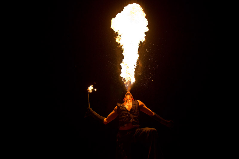 Hire Fire Eater Boston | Fire Breather | Book Fire Stunt Performer