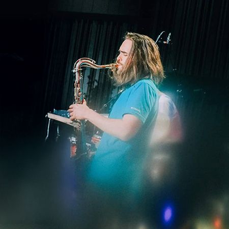 Stockholm Streifender Saxophonist