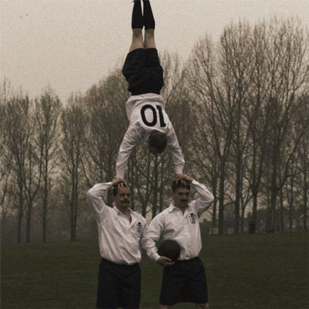 Football Themed Acrobatic Trio